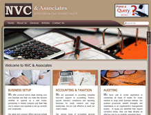 Tablet Screenshot of nvcauditors.com